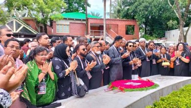 Photo of বঙ্গবন্ধুর সমাধিতে মুক্তিযোদ্ধার সন্তানদের শ্রদ্ধা নিবেদন